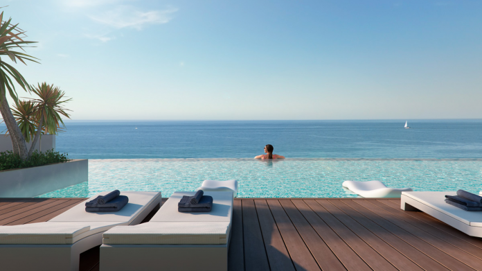 Piscina con vistas ARRECIFE
